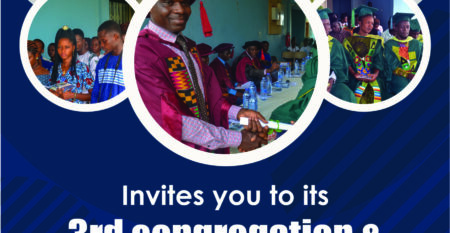 3rd Congregation & Matriculation flyer