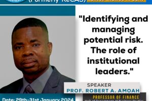 Identifying and Managing Potential Risk, the Role of Institutional Leaders